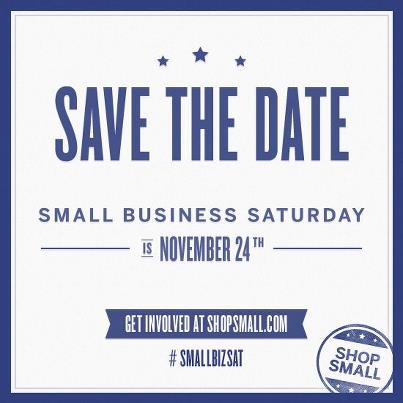 Small Business Saturday, November 24th, 2012